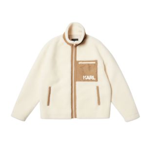 休闲拼色拉链短外套DLLYF894