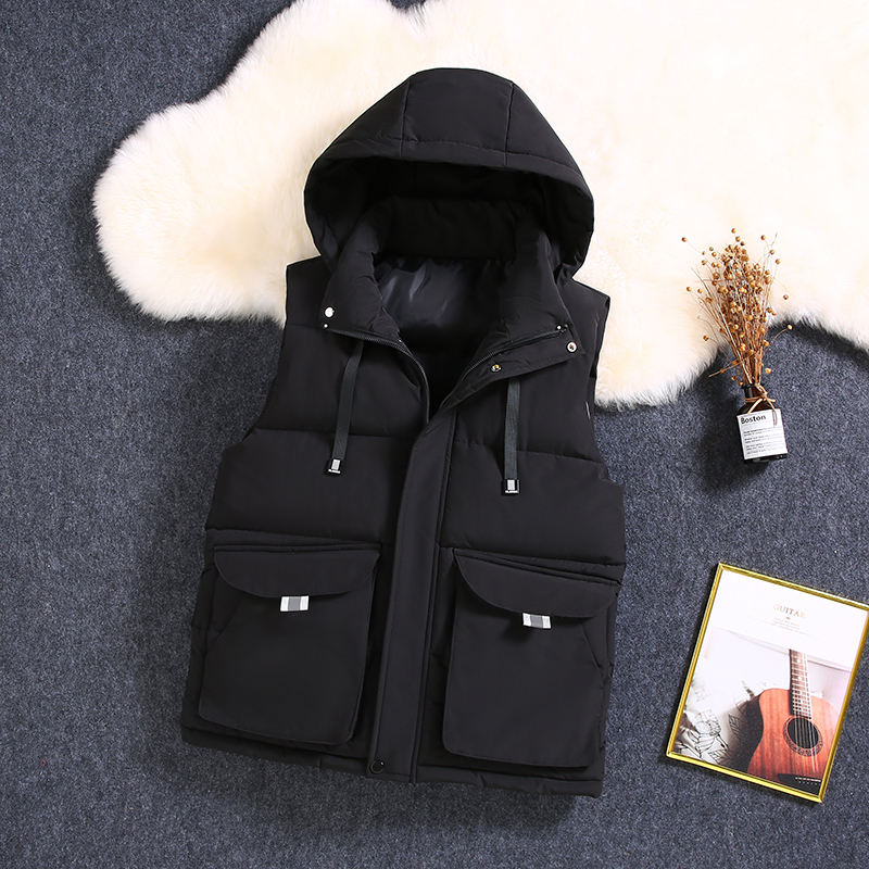 大码加肥加大保暖马甲