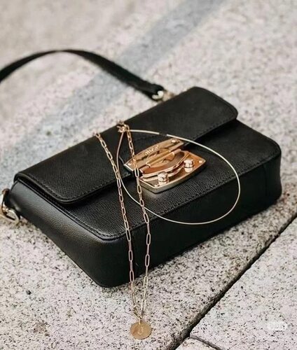 德国轻奢品牌ABRO+爱宝女包真皮单肩斜挎包高级感小众设计链条包