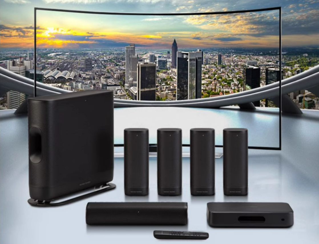 哈曼卡顿surround 5.1真无线家庭影院音箱客厅家用电视音响套装