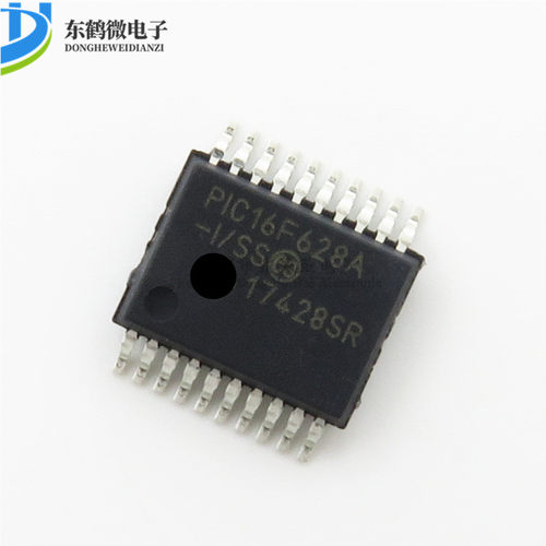 全新原装 PIC16F628A-I/SS PIC16F628A SSOP20 8位微控制器