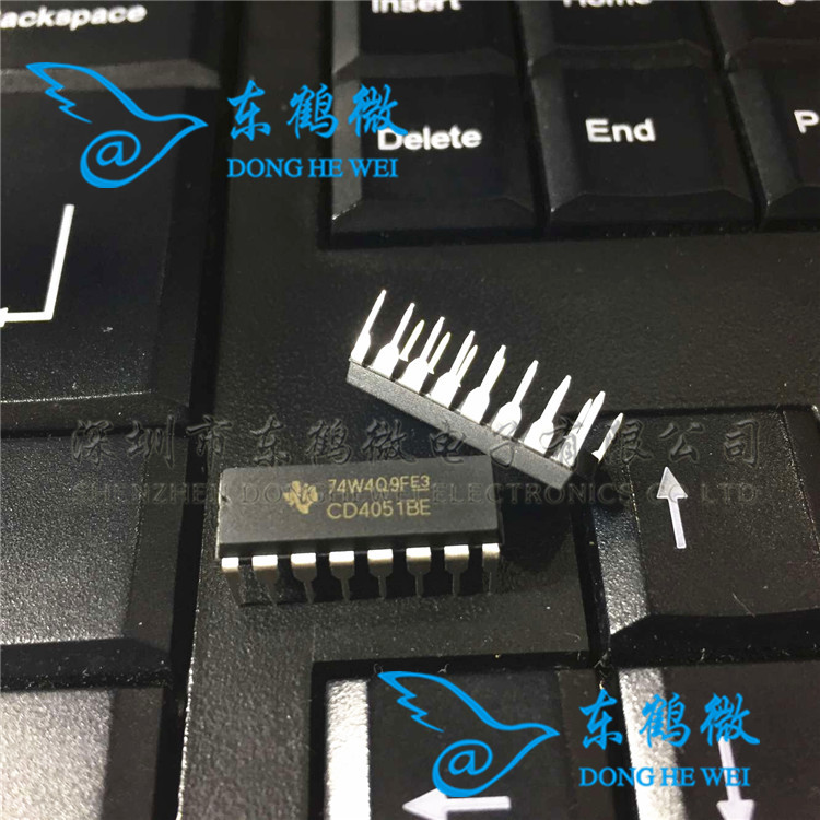 逻辑-标准移位寄存器芯片 CD4015BE CD4015 直插 原装(25个/管)