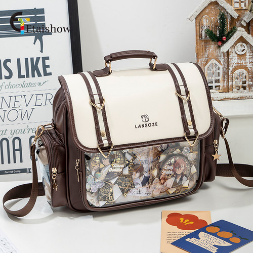 JK少女学院风二次元谷子双肩痛包