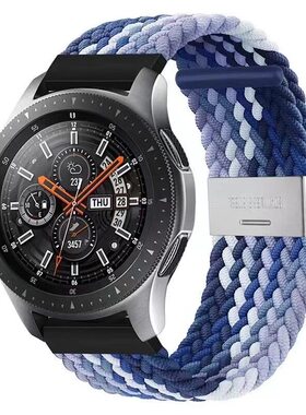 适用三星手表Galaxy watch 4/classic active 1/2代编织表带卡扣