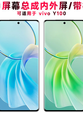 适用总成vivo y100屏幕总成带框vivoy100触控屏幕AMOLED液晶屏显