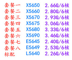 X5650 X5660 X5670 X5675 X5680 X5690 E5645 E5649 L5640 1366针