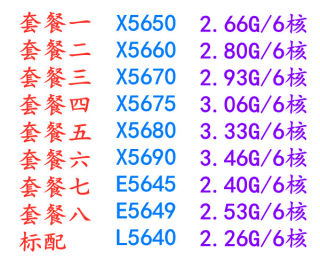 X5650 X5660 X5670 X5675 X5680 X5690 E5645 E5649 L5640 1366针