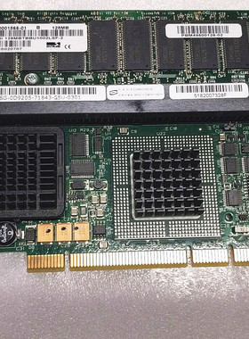联想 PCBX518-B1 PCI-X SCSI 125M RAID 阵列卡带缓存