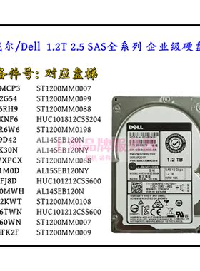 DELL1.2T12G硬盘SASWXPCXG2G54