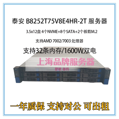 泰安B8252T75V8E4HR服务器7302