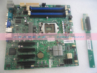 F主板 超微X9SCM C204芯片组 戴远程 LGA1155针脚单路服务器主板