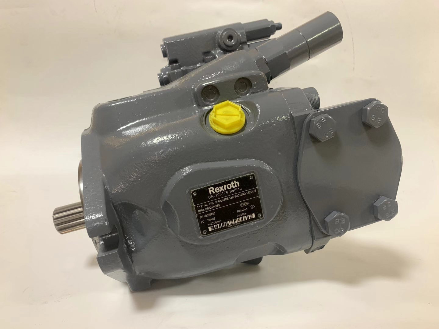挖掘机配件 玉柴60龙工55 60液压泵A10V063柱塞泵大主泵