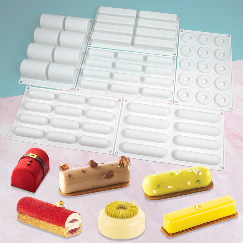 长条椭圆慕斯蛋糕模合集长形圆柱夹心内陷烘法式甜品西点烘焙模具,厨房/烹饪用具,烘焙模具,淘宝优惠券,粉丝福利购,淘宝优惠卷