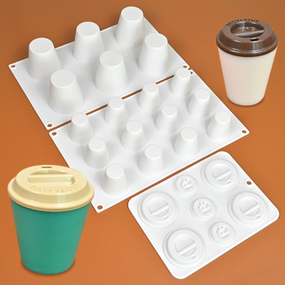 仿真咖啡杯慕斯蛋糕模具