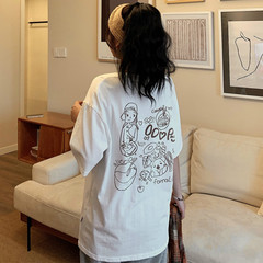 實拍恤女年新款短袖寬鬆體恤上衣夏季