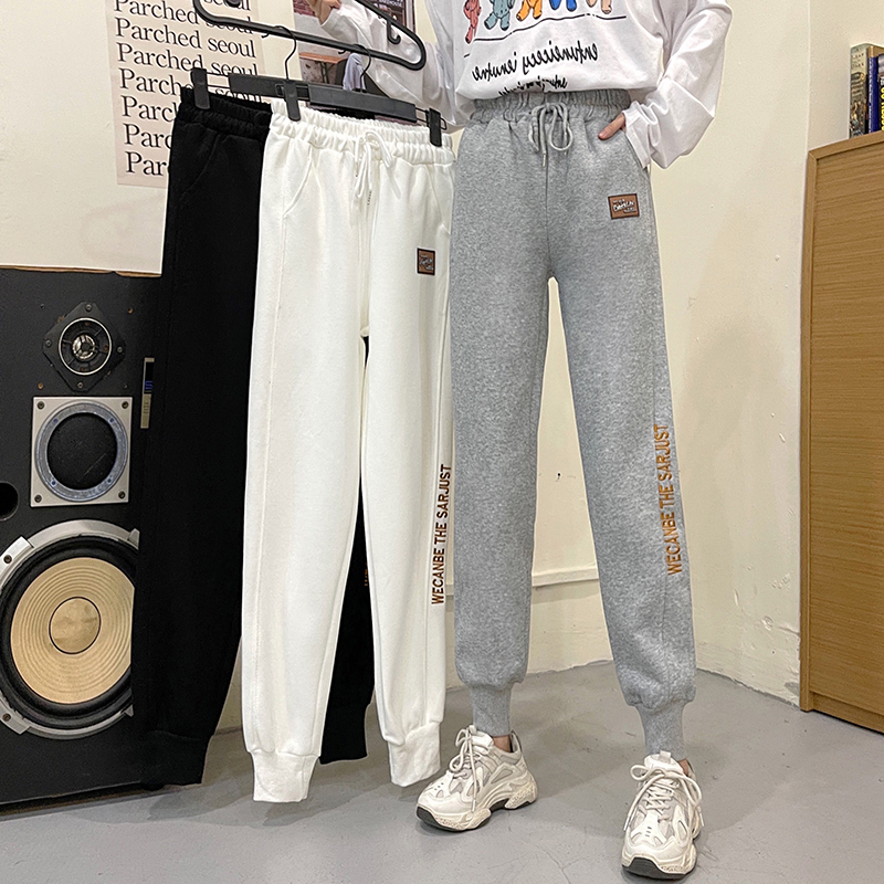 Women's casual pants new Korean Harem Pants high waist sports pants