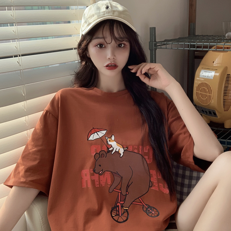 Short sleeve t-shirt female Xia banchao