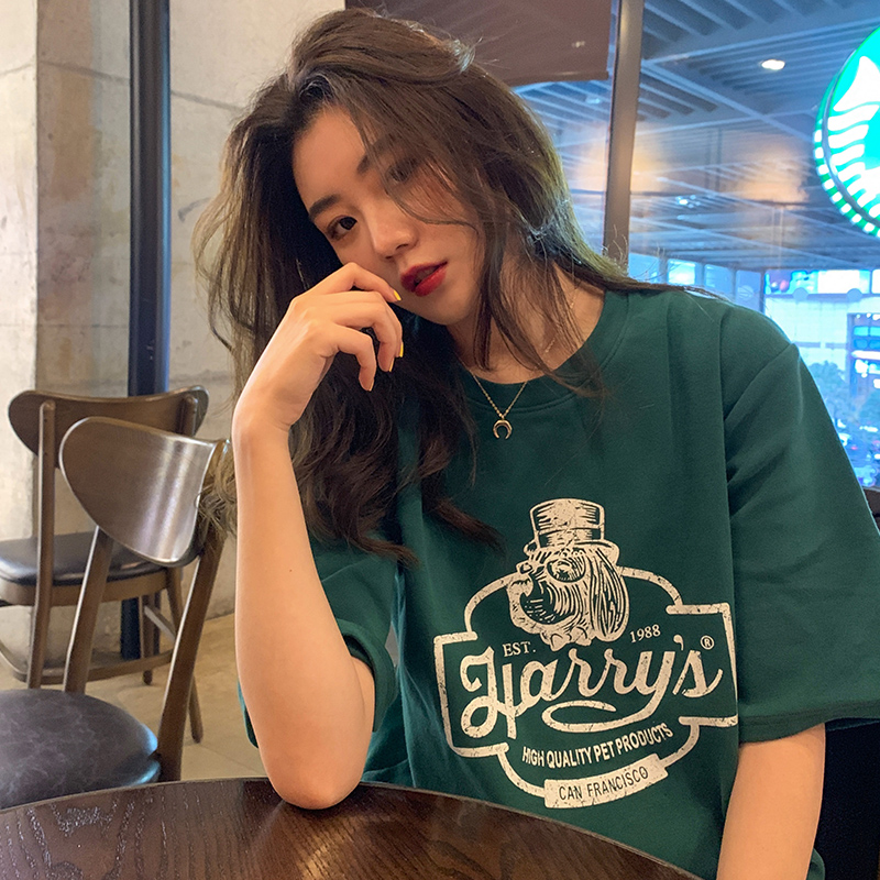 New Korean loose short sleeve women's clothing