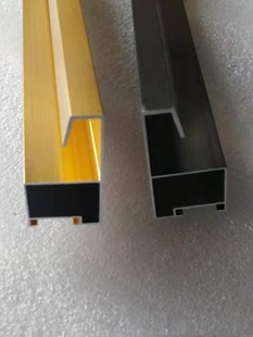 铝合金边框相框型材定做海报框广告框电表箱画框材料液压上翻线条