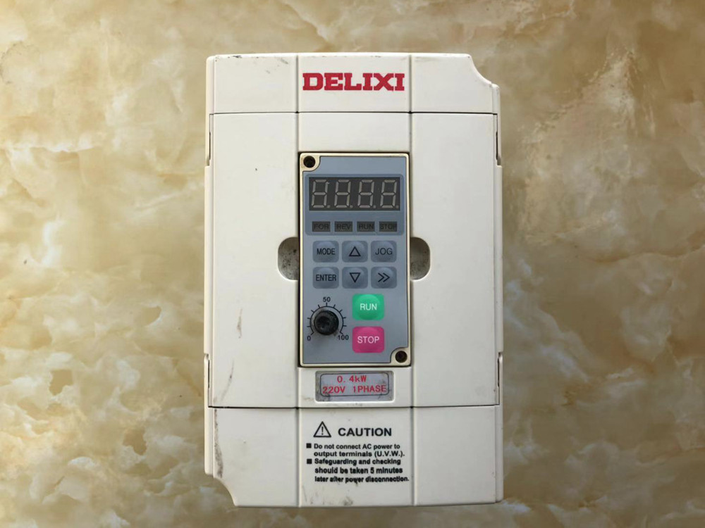 德力西变频器 cdi9100-s-g0r4t2 220v 0.4kw