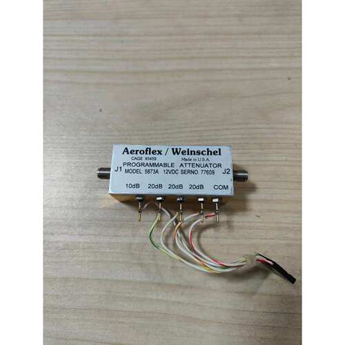 5873A Wechel衰减器DC-4GHz 0-70dB SMA射频程控步进衰减器