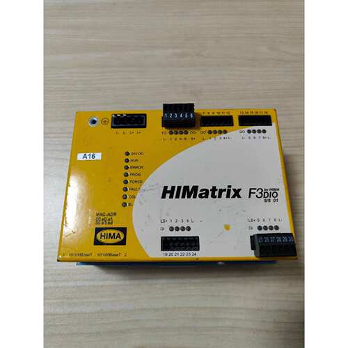 HIMA黑马HIMatrix F3DIO 8/8 01 安全开关控制模块 F3DIO8/801