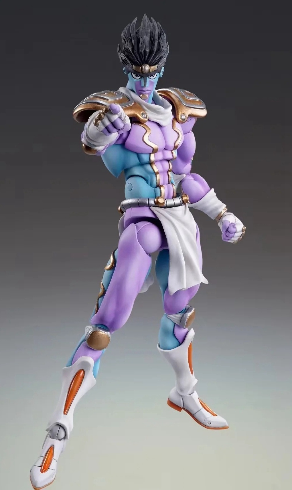 JOJO的奇妙冒险 白金之星 空条承太郎替身 超像可动模型 盒装手办