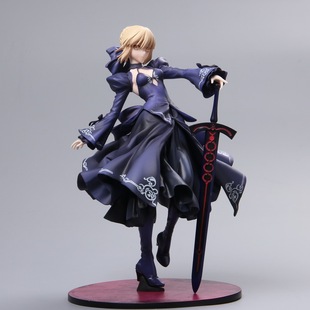 fate/stay night 卑王黑礼服saber 塞巴手办模型摆件现货