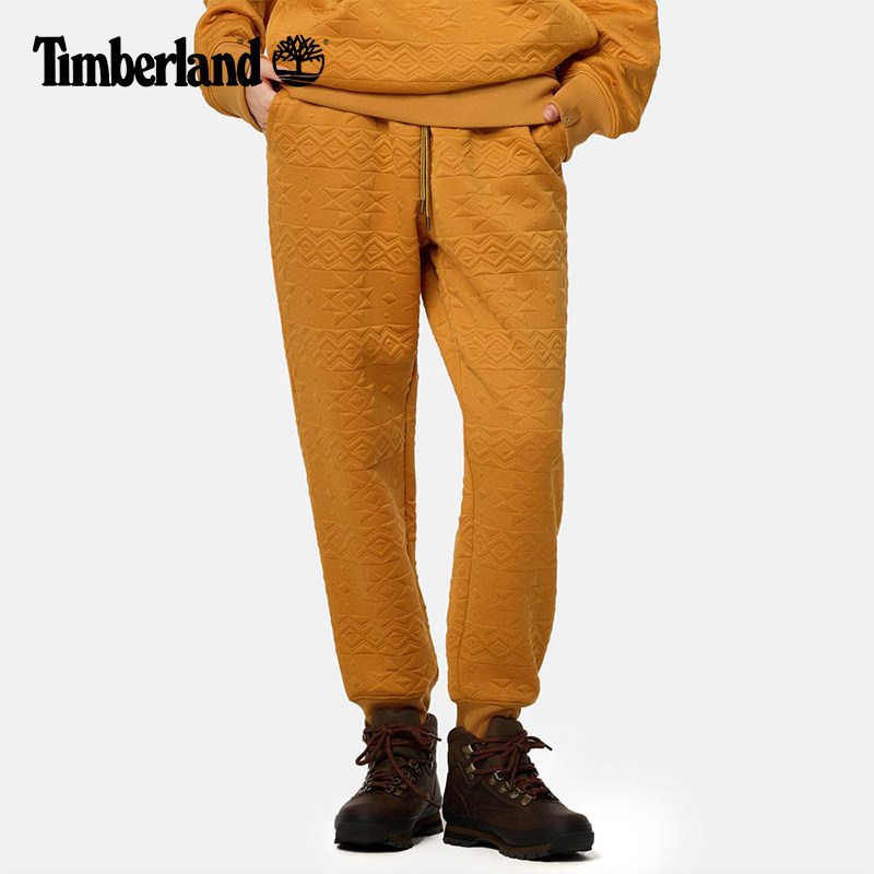 Timberland添柏岚男裤户外运动休闲弹力束脚裤针织小脚卫裤A6G3Y