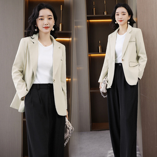 休闲职业西服女上衣气质韩版 长袖 秋装 外套女2025新款 英伦风 小西装