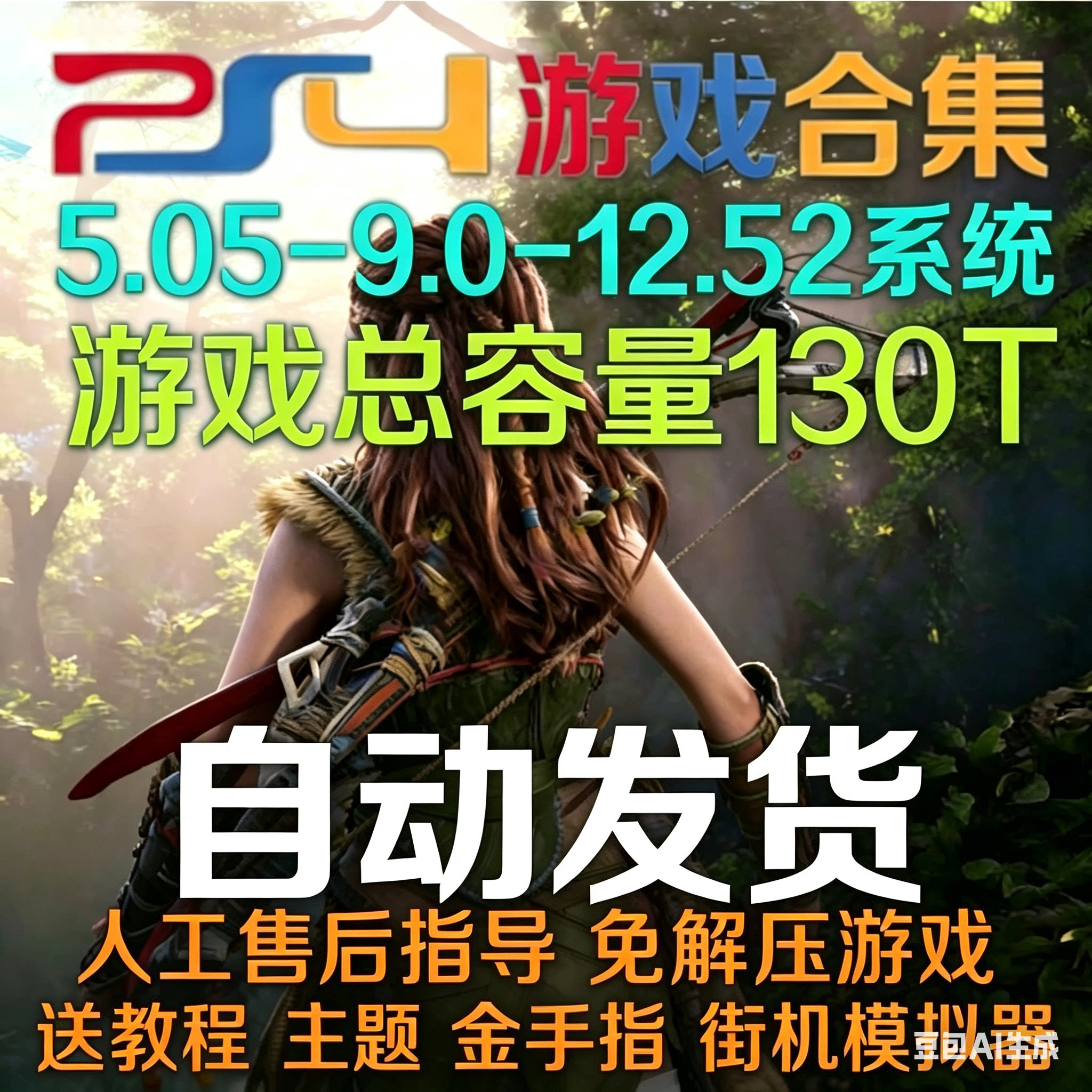 PS4金手指游戏PKG合集 折腾5.05/6.72 /9.0 /11.00/12.52游戏下载
