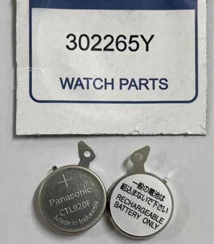 光动能电池302265Y精工CTL920F