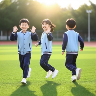 江西省南昌市校服小学生套装初中生高中春秋季长袖长裤新款整套