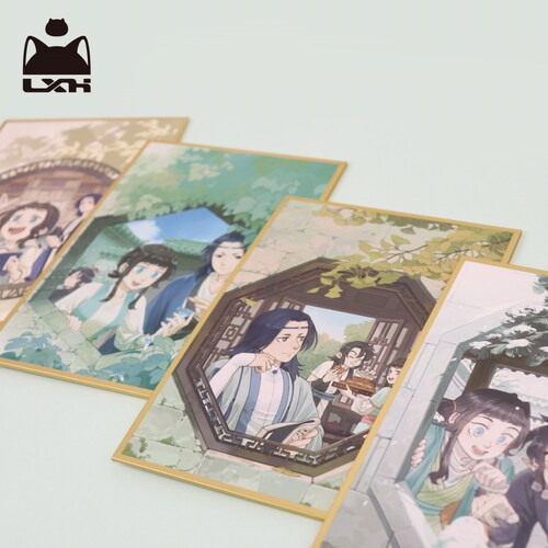 罗小黑战记蓝溪镇漫画四季色纸