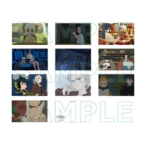 日谷罗小黑战记2剧场明信片套组