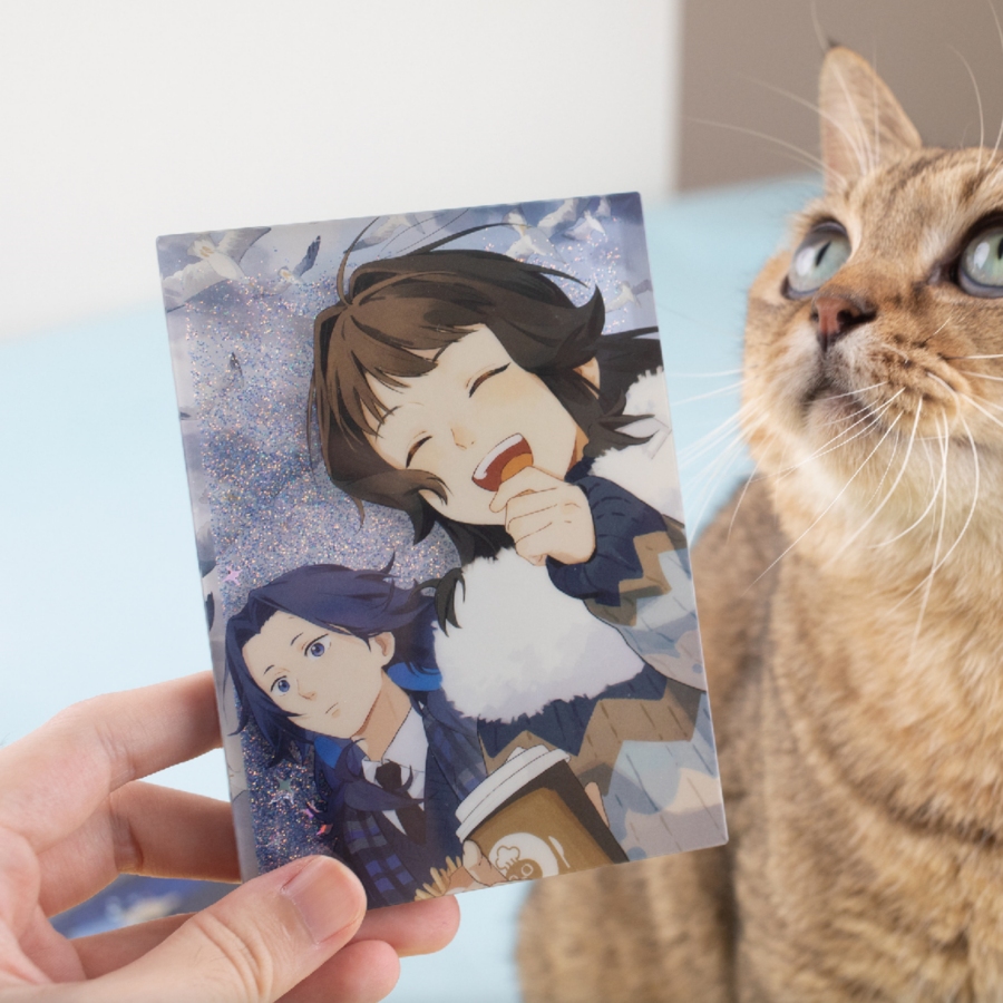 罗小黑战记流沙麻将亚克力摆件