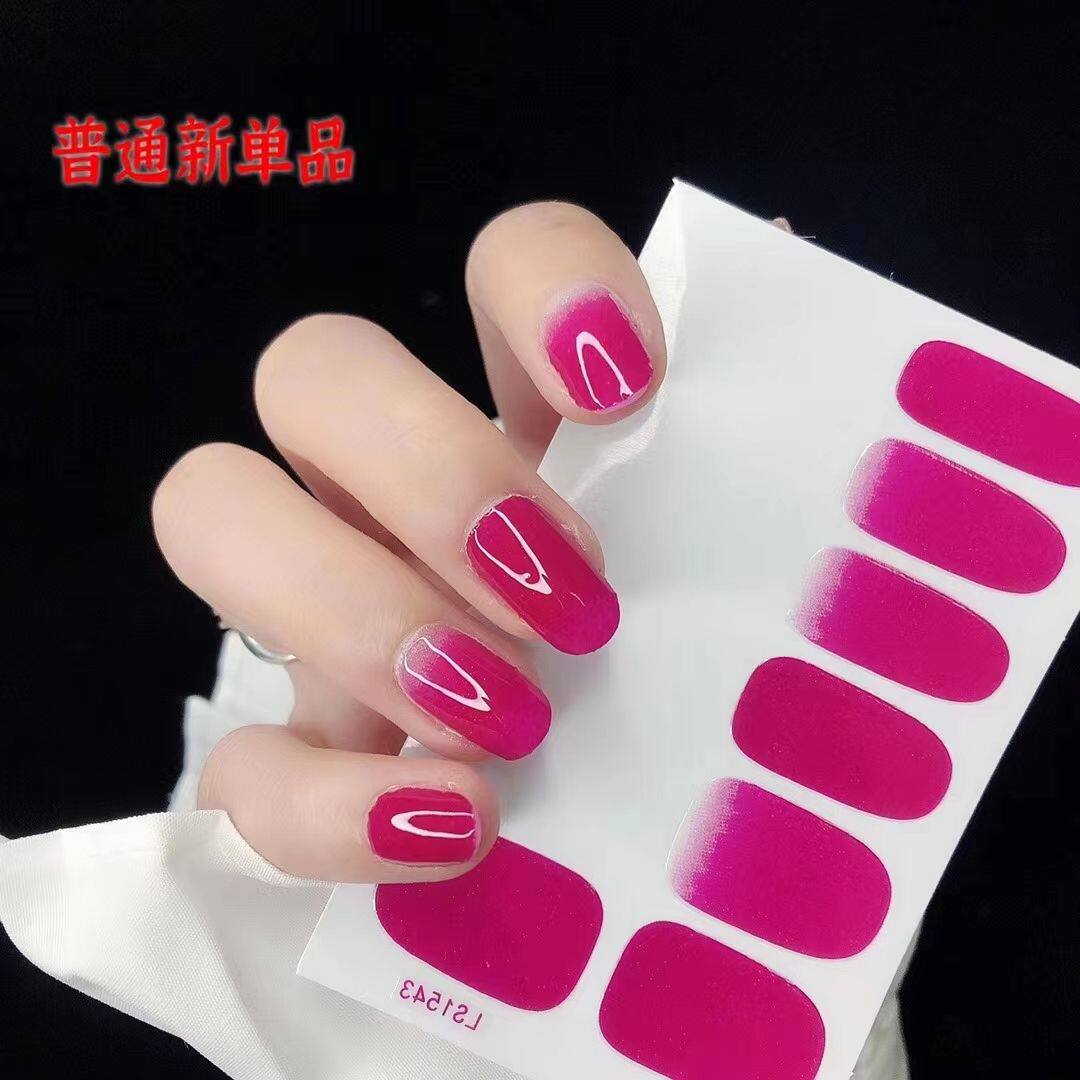指甲贴纸名仕美甲贴持久防水
