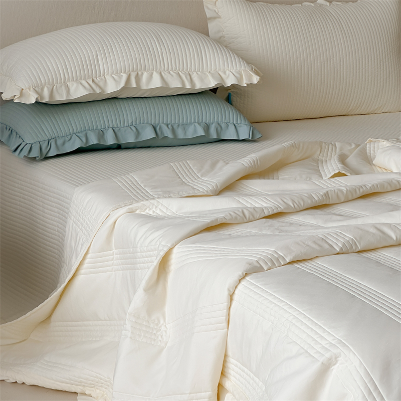 夏天涼感床蓋夏涼被四件套2.0m