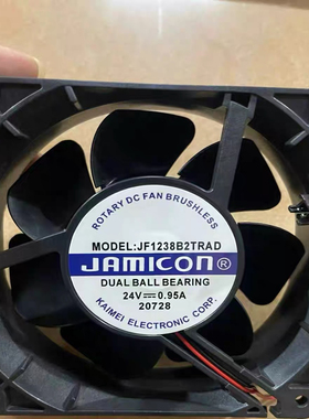 凯美JAMICON JF1238B2TRAD 12038 12CM 24V 0.95A 变频器散热风扇