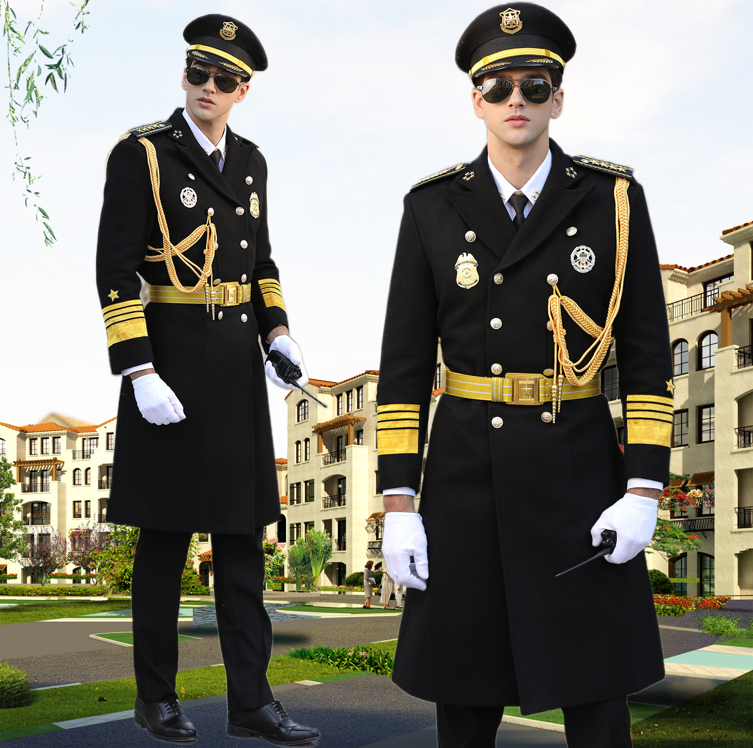 保安礼宾服图片,形象岗保安礼服,高档保安服装图片(第9页)_大山谷图库