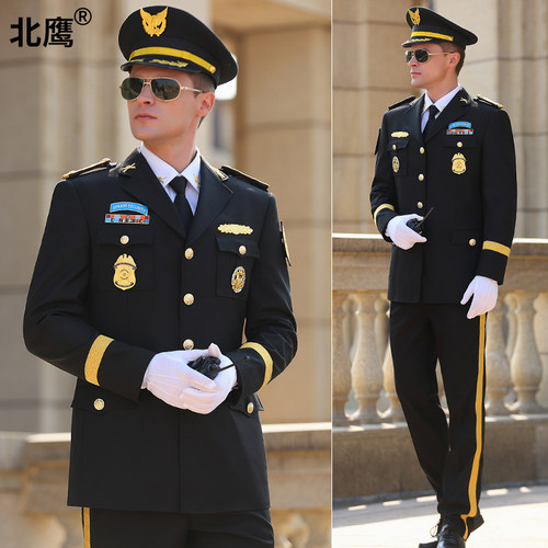 北鹰四季外套西裤套装袖口单杠