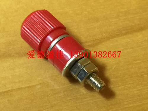 接线柱上海阳刚红黑铜柱JS920 胶木接线柱6A
