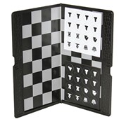 超薄棋盘益智 国际象棋迷你便携式 正品 UB友邦磁性可折叠皮夹款