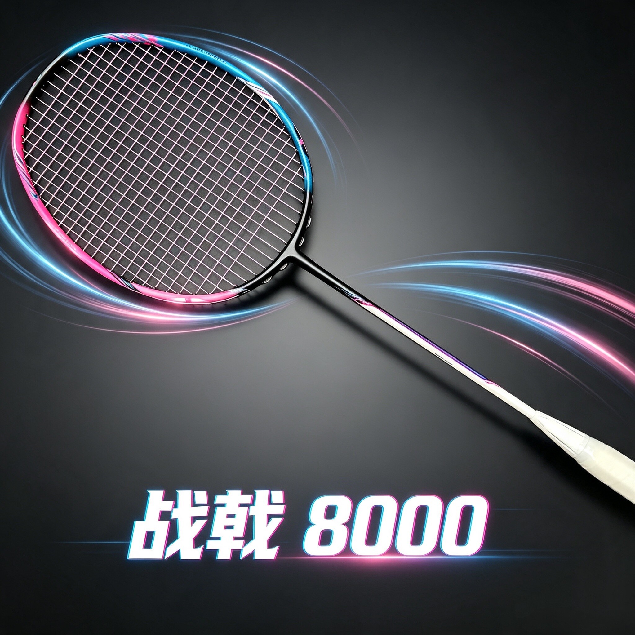 柏仕顿【战戟8000】羽毛球拍