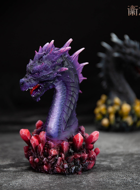 家居装饰龙头卫大师树脂摆件创意