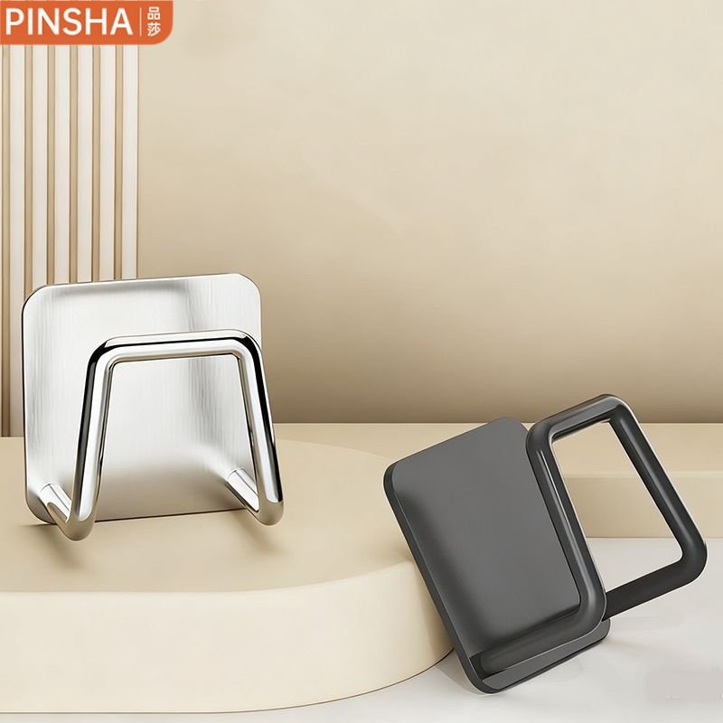 品莎不锈钢海绵沥水架免打孔厨房水槽盖百洁布收纳钢丝球置物架,家庭/个人清洁工具,脸盆架,淘宝优惠券,粉丝福利购,淘宝优惠卷