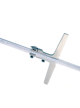 日本中村深度游标卡尺KANON刻度卡尺长基座深度卡尺LSDM30x20