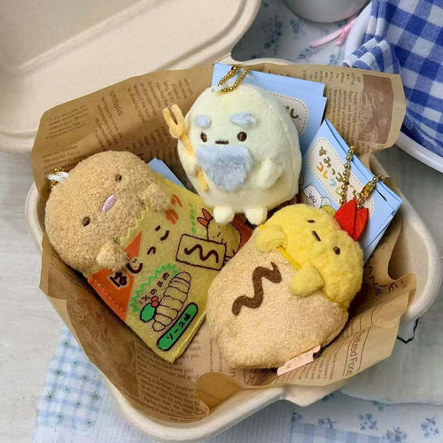 角落生物炸虾胶囊复刻毛绒公仔