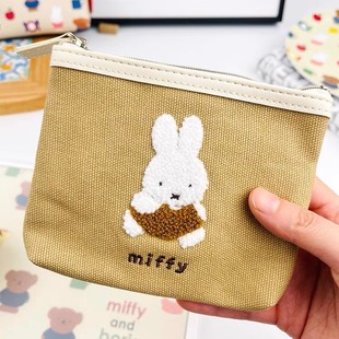 miffy米飞兔boris小熊可爱卡通口袋罩纸巾日常补妆收纳包杂物包