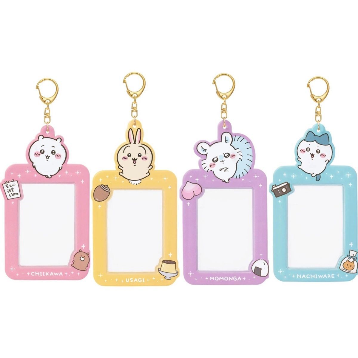 吉伊卡哇chiikawa追星三寸小卡卡套公交卡乌萨奇收纳保护套挂件